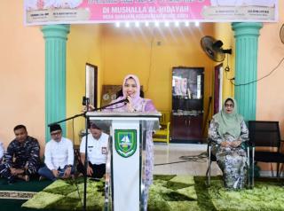 Ramadhan ke-12, Bupati Kasmarni Safari Ramadhan di Kecamatan Bukit Batu