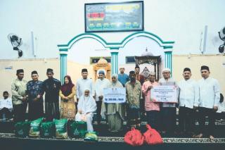 Safari Ramadan di Kampung Gabung Makmur, Wabup Siak Ajak Tingkatkan Kualitas Ibadah