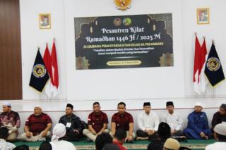 Tingkatkan Keimanan Warga Binaan, Lapas Pekanbaru Gelar Pesantren Kilat Ramadhan 1446 H