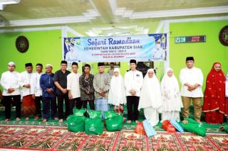 Plh. Sekda Siak Ucapkan Terima Kasih atas Bantuan untuk Warga Koto Gasib