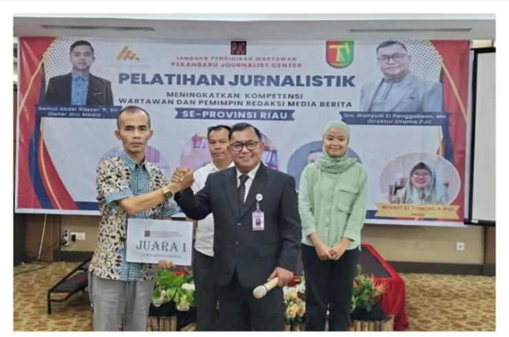 GWI RIAU Edukasi Siswa SD, SMP dan SMA Tentang Cara Praktis Menulis Berita