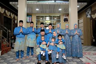 Bupati Bengkalis Kasmarni Gelar Open House di Kediaman Pribadi, Desa Muara Basung