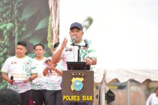 Bupati Siak Lepas Peserta Karhutla Fun Run, Ajak Warga Lestarikan Hutan