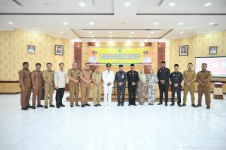 Pemerintah Kabupaten Rokan Hilir Bersama BPKP Riau Gelar Evaluasi Peran Fiskal dalam Pengendalian Inflasi Daerah