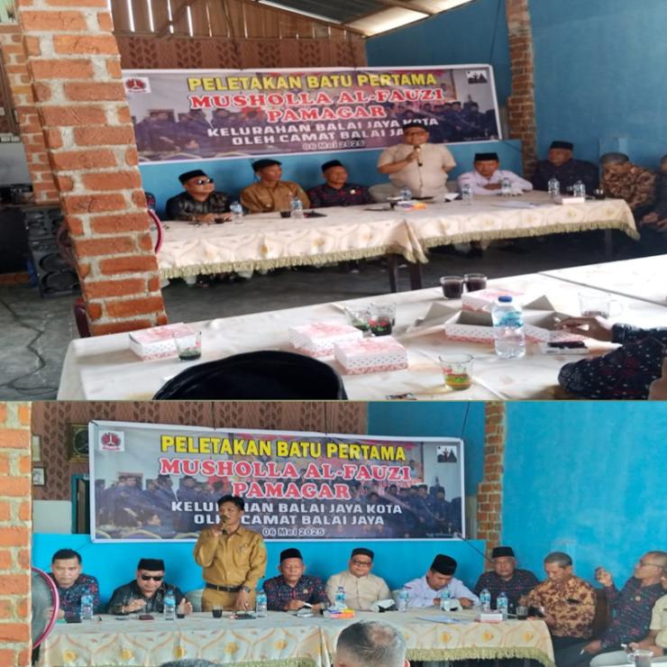 Parsadaan Marga Siregar (PAMAGAR) Laksanaka Peletakan Batu Pertama Mushola AL- Fauzi