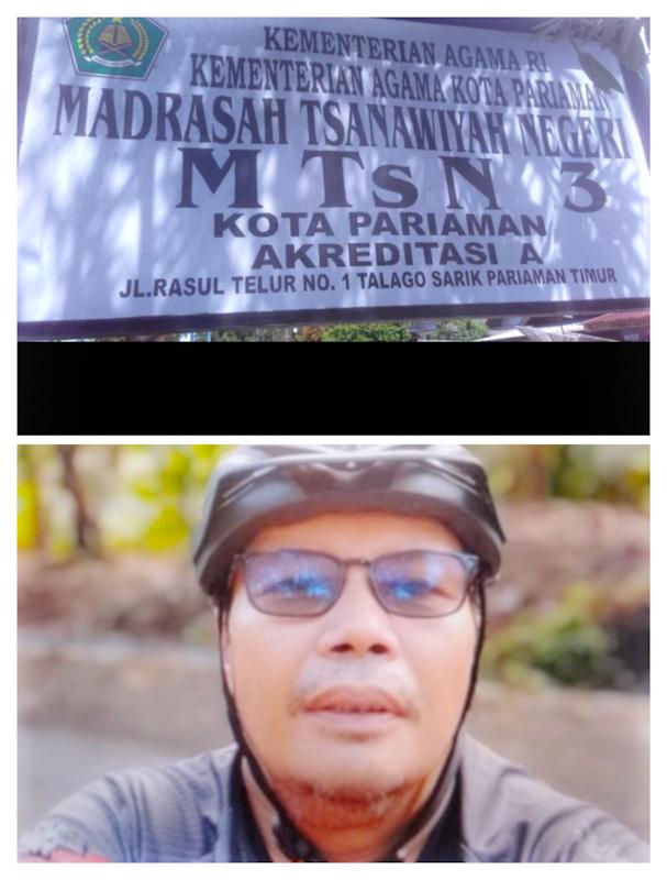 Bongkar Dugaan Pungli Berkedok Sumbangan di MTsN.3 Kota Pariama GARRI, Minta Kejaksaan Periksa Kepseknya 