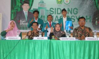 Kembali, Prodi KPI Laksanakan Ujian Sidang Munaqosyah