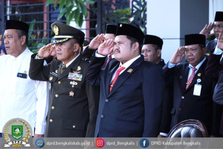Hadiri Apel Harlah Pancasila, Ketua DPRD: Pancasila Harus Menjadi Sumber Inspirasi Mewujudkan Bengkalis Bermasa