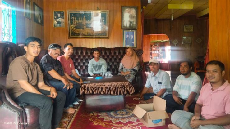 Penambang Pasir di Desa Pekantua Berterima Kasih atas Hadirnya PT Batigo Tirta Buana