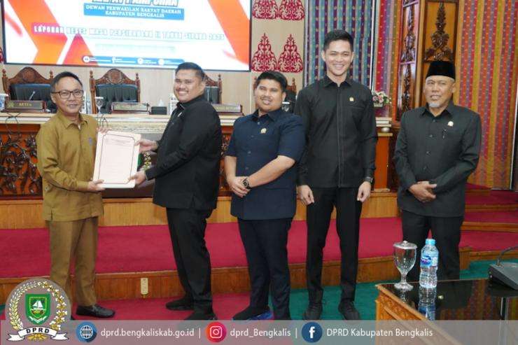 DPRD Bengkalis Gelar Paripurna Laporan Reses dan Perubahan Propemperda TA 2025