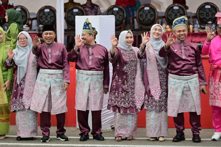 Meriah, 1500 Peserta Pawai Taaruf Kafilah Kabupaten Bengkalis Tampil Maksimal