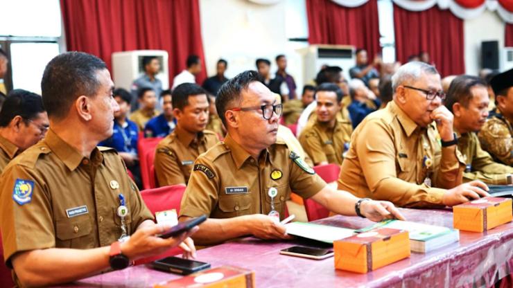Bupati Kasmarni Ikuti Musrenbang RPJMD Provinsi Riau 2025-2029