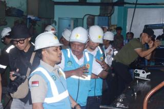 Tinjau PLTD Pangkalan Batang, Wabup Bagus Berharap Listrik bawah Laut segera Terealisasi