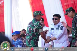 Wakil Ketua DPRD Bengkalis Hadiri Penutupan TMMD ke-124 Kodim 0303/Bengkalis