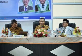 Wabup Hadiri Asesmen Lapangan Prodi Akuntansi Syariah dan Perbankan Syariah IAIN Datuk Laksamana Bengkalis