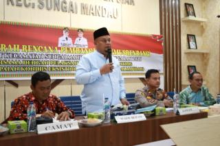 Buka Musrembang Sungai mandau, Wabub Syamsyrizal Ingin Usulan Program Langsung Menyentuh Masyarakat