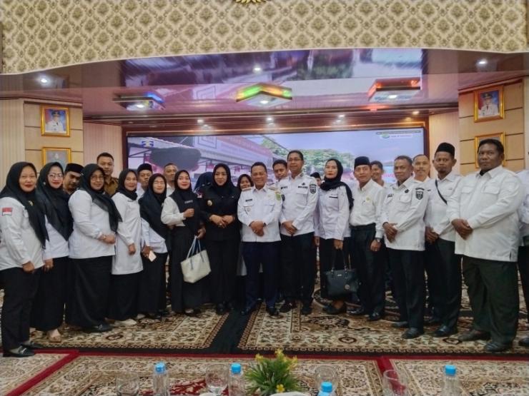 Bupati Rohil dan Forkopimda Ikuti Zoom Meeting Peluncuran Kelembagaan Koperasi Desa/Kelurahan Merah Putih