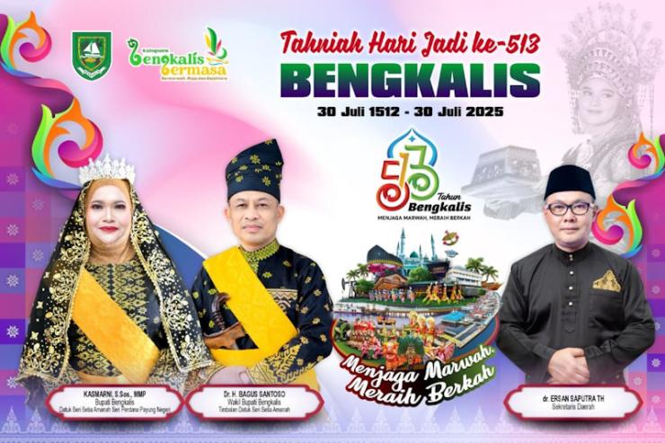 Bengkalis Bermarwah: Menuju Kemajuan, Sejahtera dalam Kebersamaan
