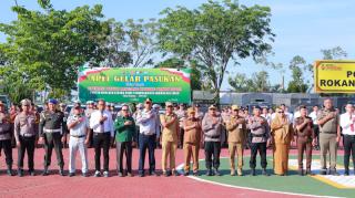 Bupati dan Wabup Rohil Hadiri Apel Gelar Pasukan Operasi Patuh Lancang Kuning 2025, Imbau Warga Tidak Langgar Aturan Lalulintas