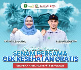 Hari Jadi Bengkalis, Dinkes Gelar Cek Kesehatan Gratis