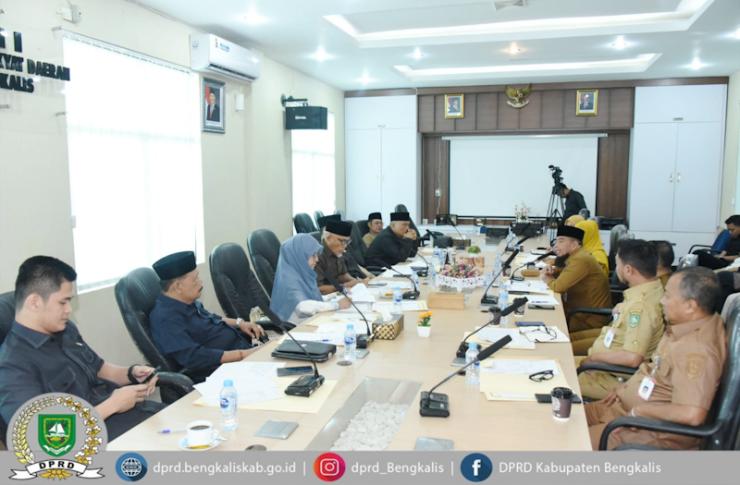 Komisi I DPRD Bengkalis Gelar Rapat Kerja Evaluasi APBD 2025 dan Pembahasan Renja Perubahan APBD