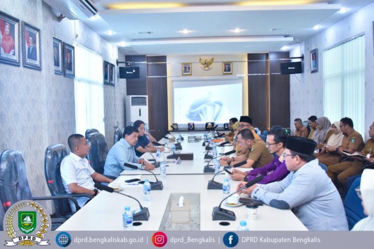 Pansus RPJMD Gelar Rapat Bahas Konsep Taman Tamadun Islam Sebagai Ikon Baru Bengkalis
