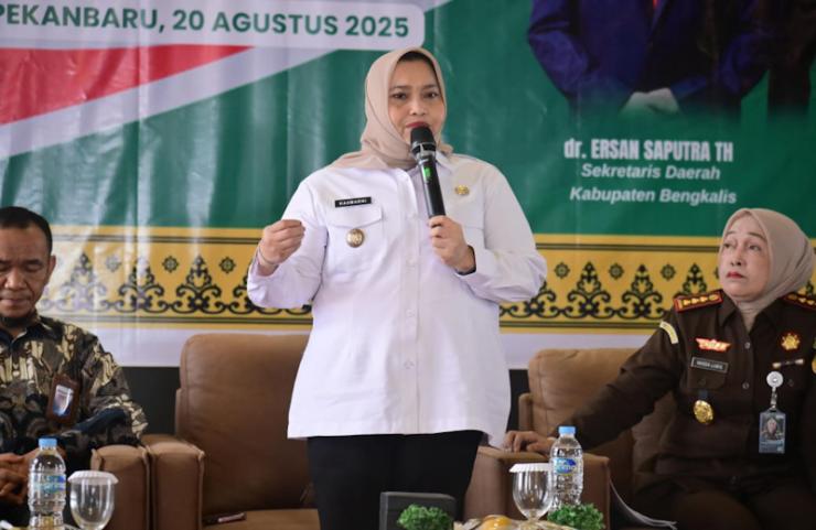 Bupati Bengkalis Buka FGD Penyusunan Peta Resiko Rencana Strategis Perangkat Daerah Tahun 2025-2029