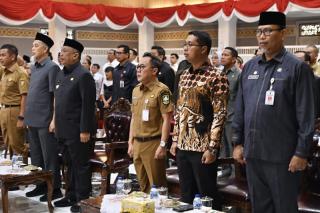 Bupati Bengkalis Hadiri Pengukuhan Kepala BPKP Riau Yang Baru