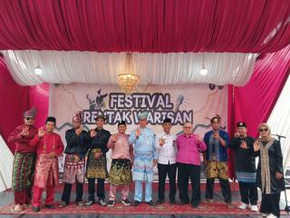 Bupati Bengkalis Resmi Buka Festival Rentak Warisan, Dorong Pelestarian Seni Budaya Melayu