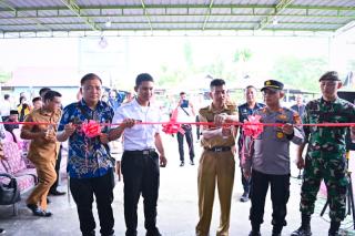 Resmikan SPPG Dapur Pedekik Program MBG, Ini Pesan Bupati Bengkalis