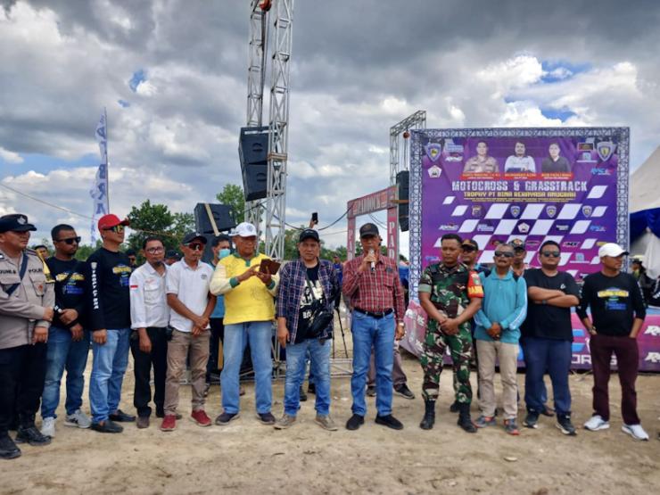 Hadiri Pembukaan Kejuaraan Gasstrack di Desa Simpang Padang, Bupati Harap Lahirkan Atlet Berprestasi