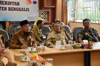 Ikuti Rakor Inflasi Bersama Kemendagri, Wabup Bengkalis Komitmen Jalankan Arahan Mendagri