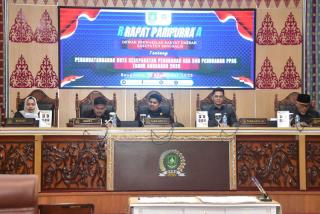 APBD-P Bengkalis 2025 Tembus Rp4,6 Triliun, Nota Kesepakatan Diteken Bupati dan Pimpinan DPRD