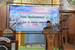 Bupati Bengkalis Ajak Teladani Akhlak Rasulullah Pada Peringatan Maulid Nabi Muhammad SAW