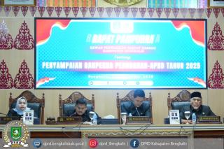 DPRD Bengkalis Gelar Rapat Paripurna, Sampaikan Rancangan Peraturan Daerah Perubahan APBD 2025
