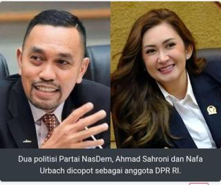 Diam NasDem, Diam Sahroni-Nafa: Membiarkan Isu Video 7 Menit, Jadi Senjata Politik dan Pembunuhan Karakter