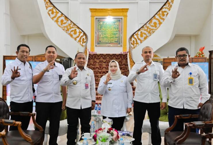 Bupati Bengkalis Terima Audiensi dan Silaturahmi Kalapas Kelas IIA Bengkalis