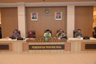 Evaluasi SP4N! Lapor Provinsi Riau, Bupati Bengkalis Ingatkan Tingkatkan Koordinasi Antar Perangkat Daerah