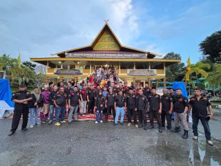 Hadiri Maklumat Akbar Daerah Istimewa Riau, GRIB Jaya Riau Turunkan 400 Personil