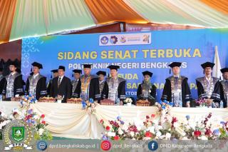 Ketua DPRD Ucapkan Selamat Atas Wisudawan Wisudawati Politeknik Negeri Bengkalis Tahun 2025
