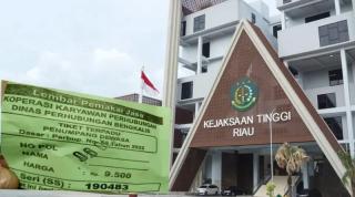Nah Loh! Akhirnya Dugaan Praktik Korupsi Retribusi Dishub Bengkalis Dilaporkan ke Kejati Riau 