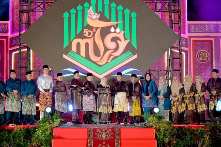 Perhelatan MTQ Ke-50 Kecamatan Mandau Berlangsung Sukses, Resmi Dibuka Bupati Kasmarni