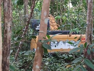 Satgas PKH Kembali Amankan 9 Excavator di Hutan Lubuk, Total 32 Alat Berat Disita