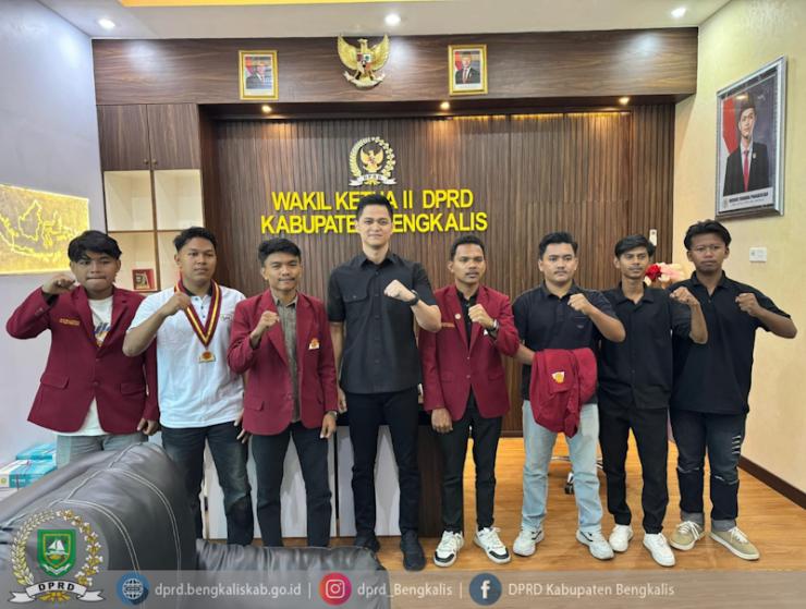 Wakil Ketua II DPRD Bengkalis Terima Aspirasi Himapersis Terkait Persoalan Sosial dan Lingkungan Bengkalis