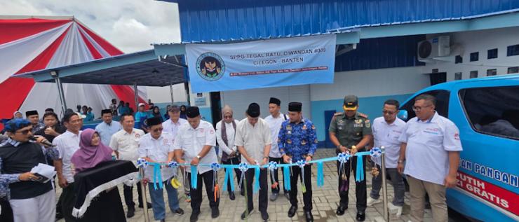 Resmikan SPPG Tegal Ratu 009, Yayasan Bhakti Bela Negara Melayani Perbaikan Gizi 3.300 Anak