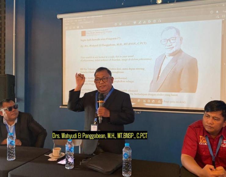 Wahyudi El Panggabean: Sebagian Besar Wartawan Indonesia tidak Paham Kode Ethik Jurnalistik
