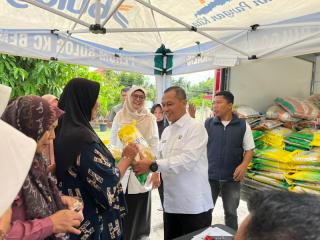 Wabup H Bagus Santoso Tinjau Pelaksanaan Gerakan Pangan Murah HBKN Natal & Tahun Baru 2026
