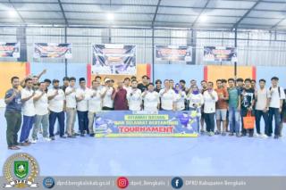M. Arsya Fadillah Apresiasi Terselenggaranya Turnamen Futsal Antar RW Desa Tambusai Batang Dui