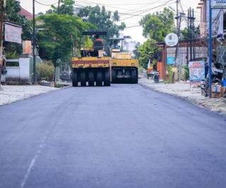 Tunggu Evaluasi APBD, Pemko Pekanbaru akan Gerak Cepat Perbaiki Jalan Rusak 