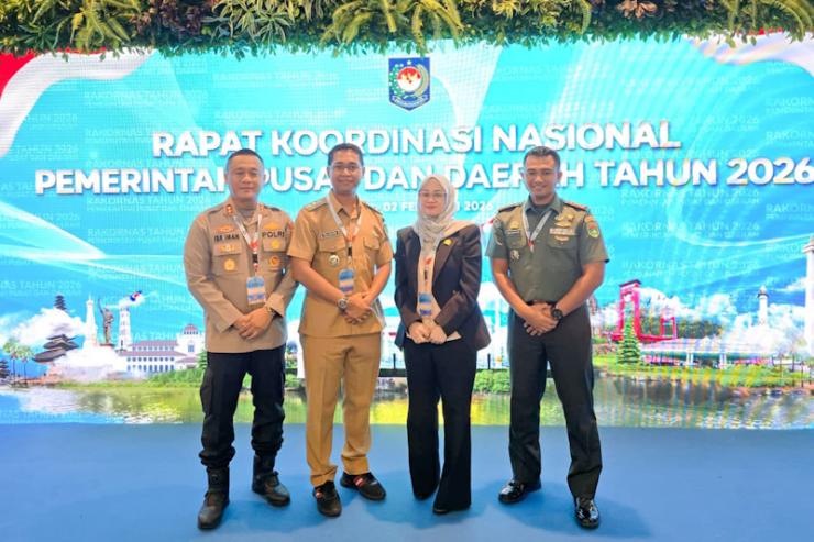 Perkuat Sinergi Nasional, Bupati Bistaman dan Wabup Jhony Charles Hadiri Rakornas Pemerintah 2026 di Sentul